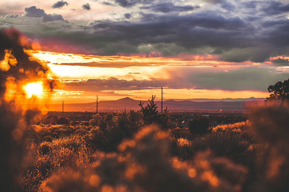 New Mexico sunrise.