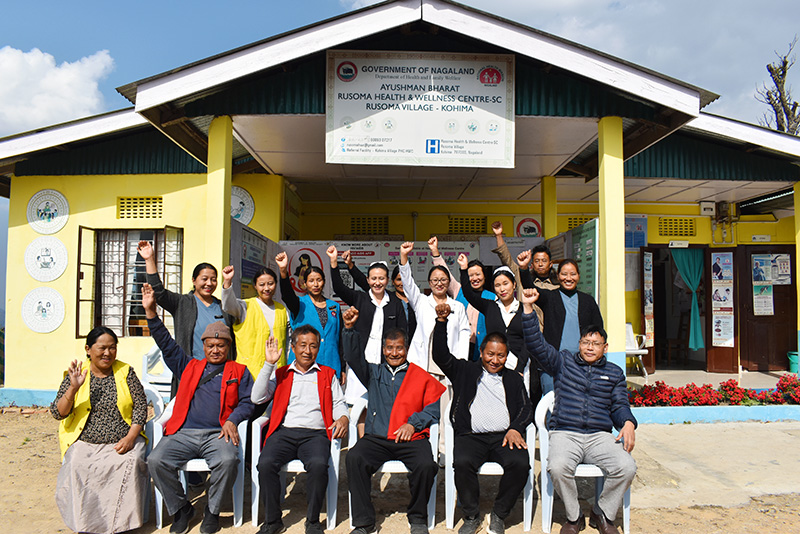 People in a detention center holding course completion certificates