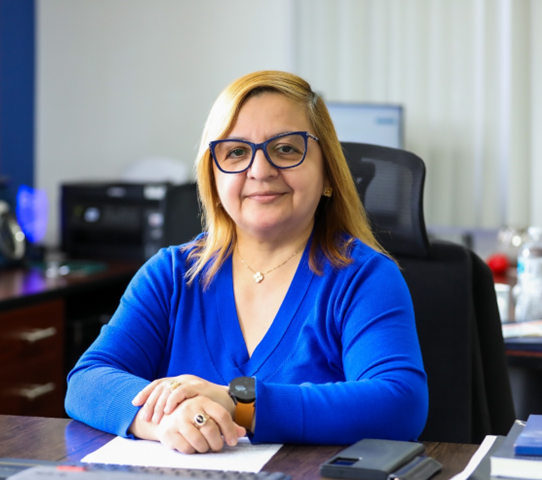 Headshot of Nancy Barrand.