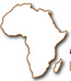 Science Africa logo; outline of the continent of Africa