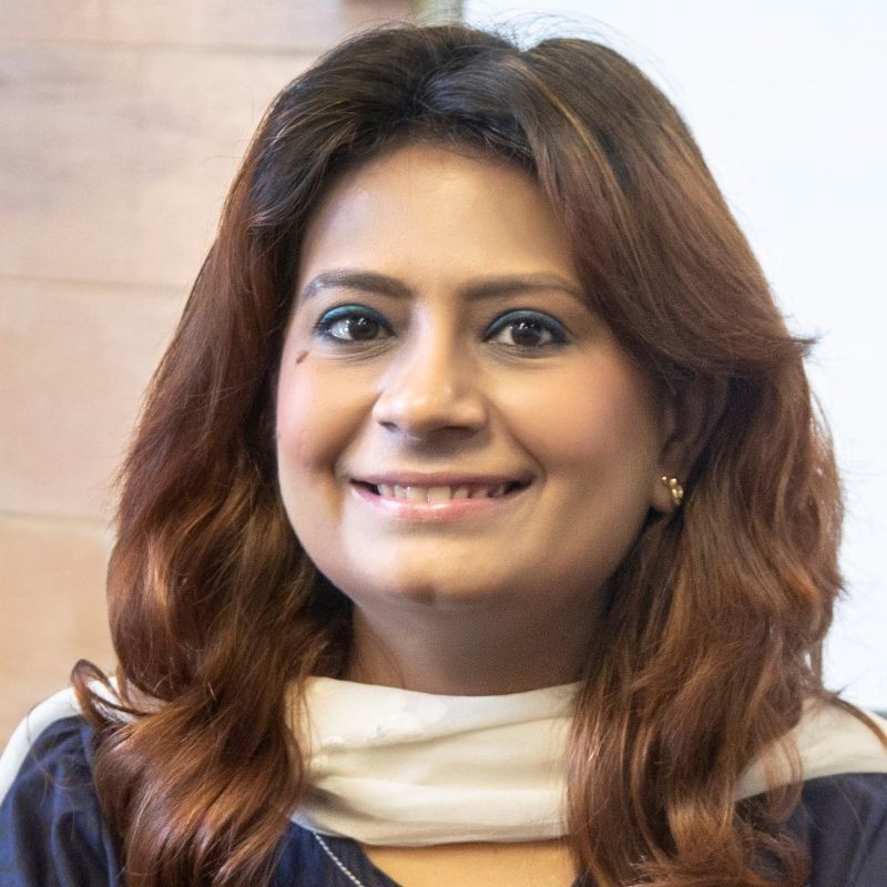 Headshot of Shaista Feroz Ali.