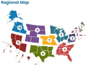 Map HHS Intergovernmental and External Affairs - Regional Offices